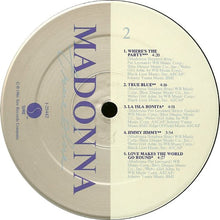 Load image into Gallery viewer, Madonna : True Blue (LP, Album, Spe)