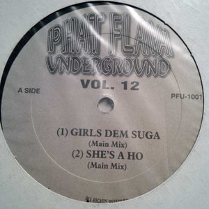 Various : Phat Flava Underground ‎Vol. 12 (12", Comp, Unofficial)