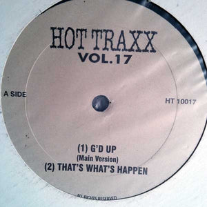 Various : Hot Traxx Vol. 17 (12", Unofficial)