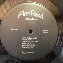 Load image into Gallery viewer, Ann Reed : Carpediem (LP, Album)