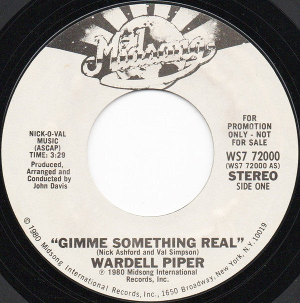 Wardell Piper : Gimme Something Real (7
