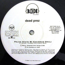 Load image into Gallery viewer, Dead Prez : Police State (12&quot;, Promo)