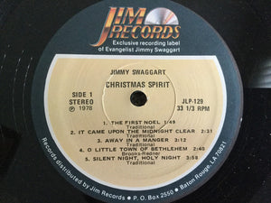 Jimmy Swaggart : The Jimmy Swaggart Christmas Spirit (LP, Album)