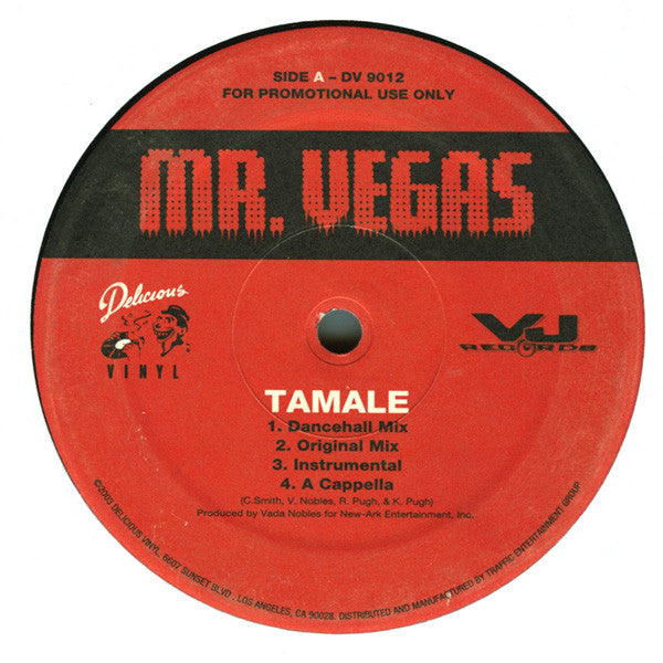 Mr. Vegas : Tamale / Pull Up (12