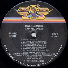 Load image into Gallery viewer, Love Committee : Law And Order (LP, Album)