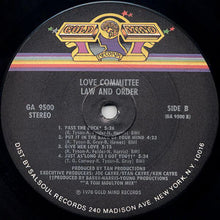 Load image into Gallery viewer, Love Committee : Law And Order (LP, Album)