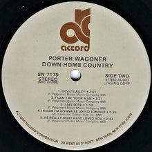Load image into Gallery viewer, Porter Wagoner : Down Home Country (LP, Comp)