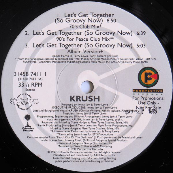Krush (2) : Let's Get Together (So Groovy Now) (12