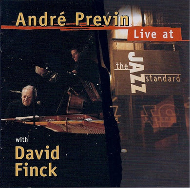 André Previn With David Finck : Live At The Jazz Standard (CD, Album)