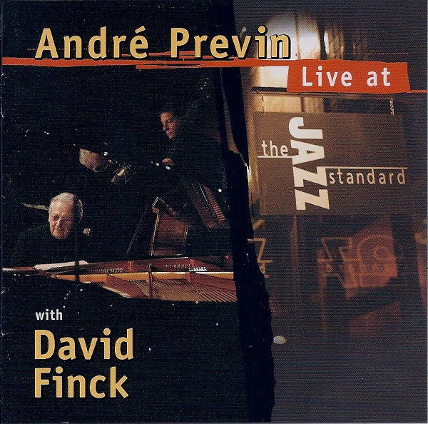 André Previn With David Finck : Live At The Jazz Standard (CD, Album)