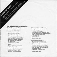 Load image into Gallery viewer, Juliane Werding : Am Tag Als Conny Kramer Starb (7", Single)