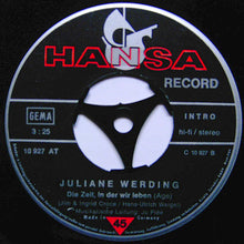 Load image into Gallery viewer, Juliane Werding : Am Tag Als Conny Kramer Starb (7", Single)