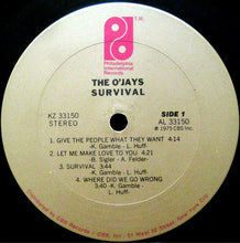 Load image into Gallery viewer, The O&#39;Jays : Survival (LP, Album)