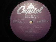 Load image into Gallery viewer, Billy Squier : Don't Say No (LP, Album)