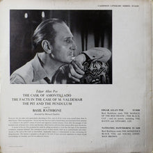 Load image into Gallery viewer, Basil Rathbone / Edgar Allan Poe : Basil Rathbone Reads Edgar Allan Poe (LP)