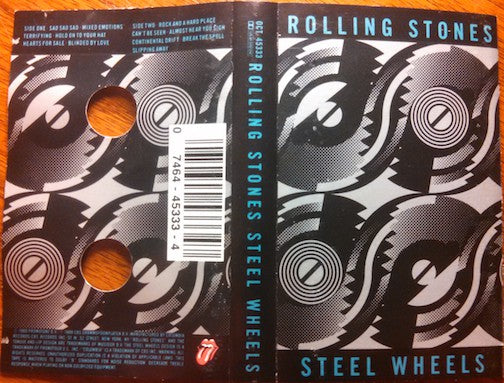 The Rolling Stones : Steel Wheels (Cass, Album)