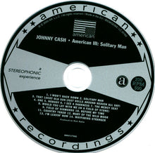 Load image into Gallery viewer, Johnny Cash : American III: Solitary Man (CD, Album, RP)