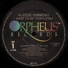 Load image into Gallery viewer, Aleese Simmons : I Want To Be Your Lover (12&quot;)