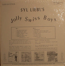 Load image into Gallery viewer, Syl Liebl's Jolly Swiss Boys : Jolly Swiss Boys (LP)