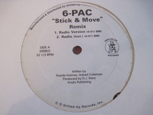 6-Pac (2) : Stick & Move (Remix) (12