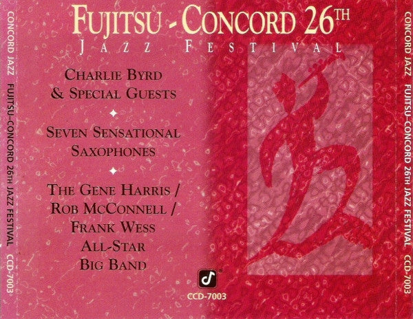 Various : Fujitsu-Concord 26th Jazz Festival (2xCD, Album)