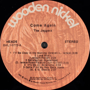 The Jaggerz : Come Again (LP, Album)