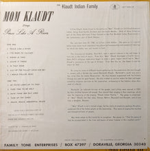 Load image into Gallery viewer, The Klaudt Indian Family : Mom Klaudt Sings Peace Like A River (LP, Album)