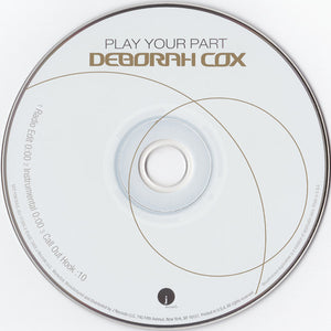 Deborah Cox : Play Your Part (CD, Single, M/Print, Promo)