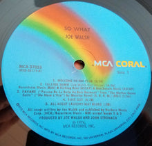 Load image into Gallery viewer, Joe Walsh : So What (LP, Album)