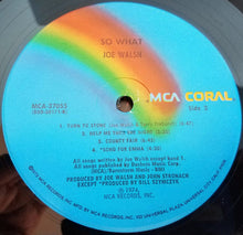 Load image into Gallery viewer, Joe Walsh : So What (LP, Album)