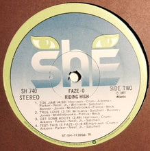 Load image into Gallery viewer, Faze-O : Riding High (LP, Album, RI)