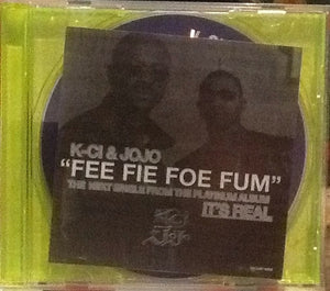 K-Ci & JoJo : Fee Fie Foe Fum (CD, Single, Promo)