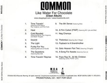 Load image into Gallery viewer, Common : Like Water For Chocolate (Clean Album) (CD, Album, Promo, Cle)