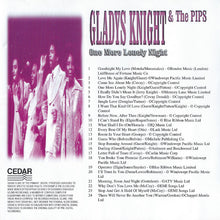 Load image into Gallery viewer, Gladys Knight And The Pips : One More Lonely Night (CD, Comp)