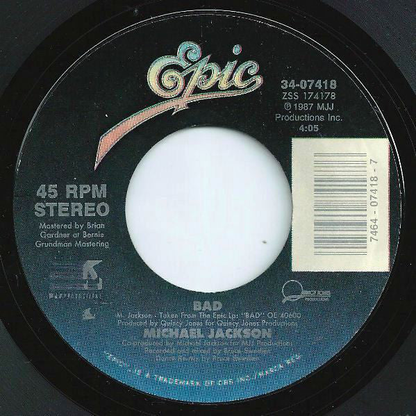 Michael Jackson : Bad (7