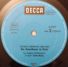 Load image into Gallery viewer, Gershwin*, Copland*, Los Angeles Philharmonic*, Mehta*, London Symphony Orchestra*, Kertész* : Rhapsodie In Blue / Ein Amerikaner In Paris / Fanfare For The Common Man (LP, Comp)