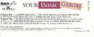 Various : Your Basic Country (Cass, Comp, Dol)