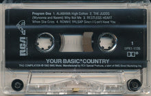 Load image into Gallery viewer, Various : Your Basic Country (Cass, Comp, Dol)