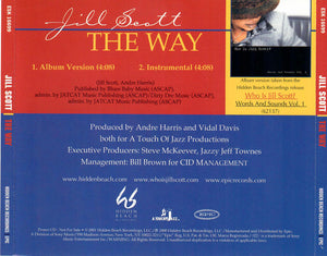 Jill Scott : The Way (CD, Single, Promo)