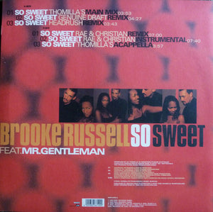 Brooke Russell Feat. Mr. Gentleman* : So Sweet (12")