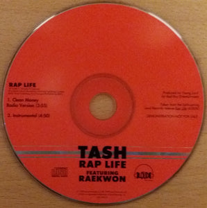 Tash Featuring Raekwon : Rap Life (CD, Single, Promo)