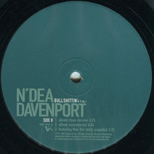 Load image into Gallery viewer, N&#39;Dea Davenport : Bullshittin&#39; (B. S.&#39;ing...) (12&quot;, Single, Promo)