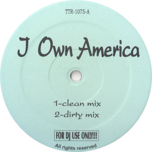 Slick Rick : I Own America (12", Unofficial)