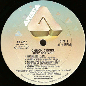 Chuck Cissel : Just For You (LP, Album, Ter)