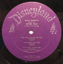Load image into Gallery viewer, Various : Walt Disney's Story And Songs From Peter Pan (LP, Album, Mono, Gat)