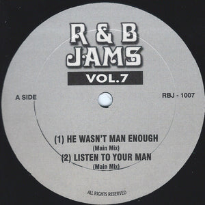 Various : R&B Jams Vol.7 (12", Unofficial)