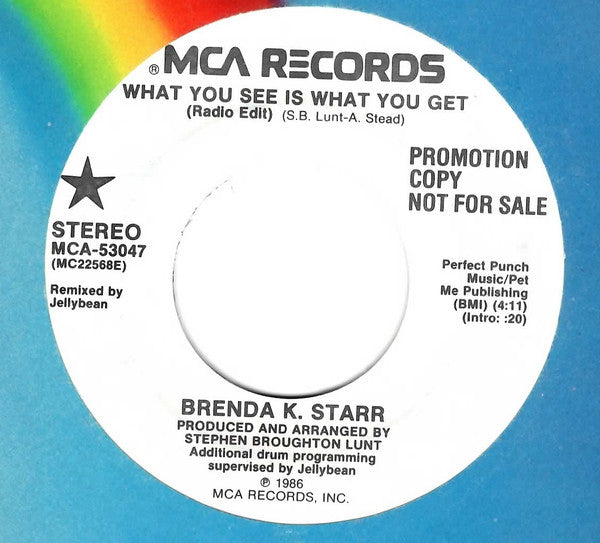 Brenda K. Starr : What You See Is What You Get (7