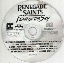 Load image into Gallery viewer, The Renegade Saints : Fear Of The Sky (CD, Album)
