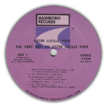 Load image into Gallery viewer, Sister Lucille Pope : The Very Best Of Sister Lucille Pope (LP, Comp)