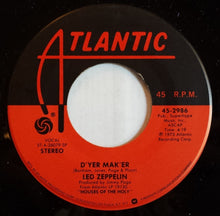 Load image into Gallery viewer, Led Zeppelin : D&#39;yer Mak&#39;er (7&quot;, Single, RE, SP )